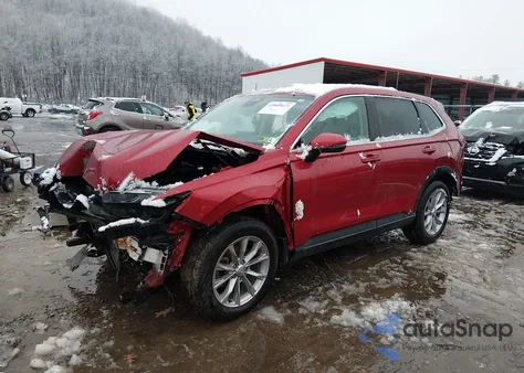 2023 Honda Cr-V Ex Awd из США, поврежденный, VIN 2HKRS4H40PH400475